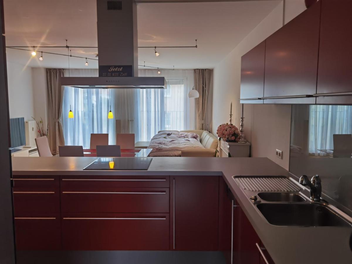 Modernes Studio-Apartment Nahe Zentrum Mit Garagenplatz Vienne Extérieur photo